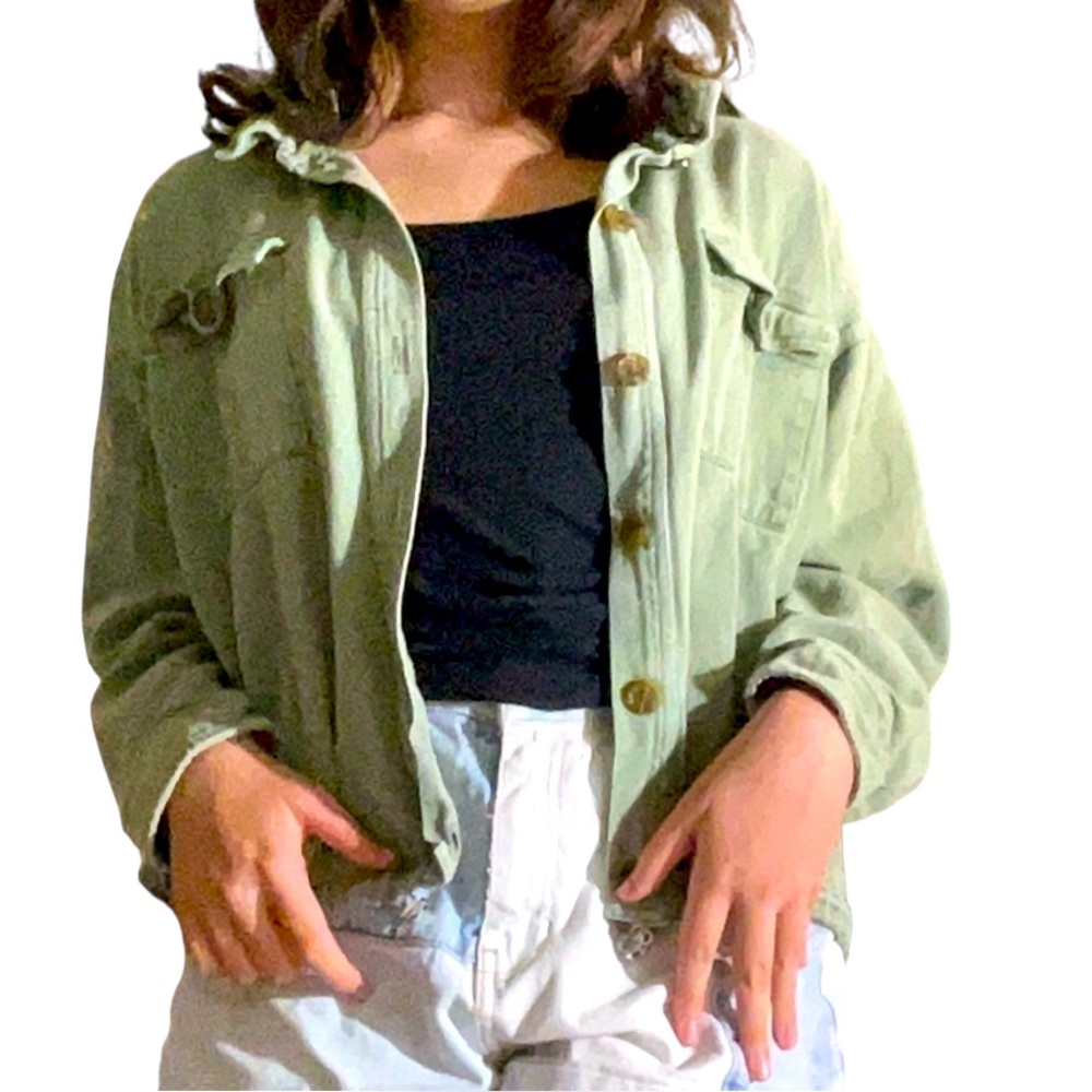 Sky and Sparrow Sage Utility Jacket